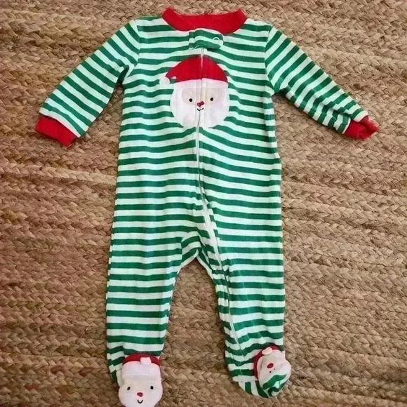 Carters Baby Girl Christmas Holiday Outfit 6mos - Picture 2 of 4